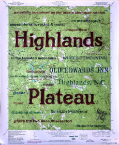 Highlands rubbing #5